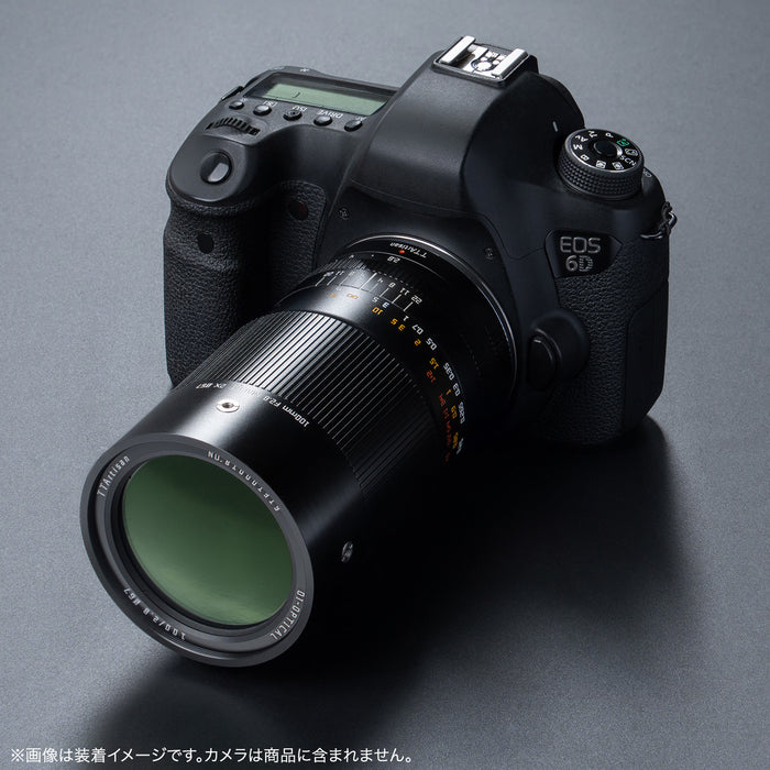 TTArtisan TT-100F28M-EF 100mm f/2.8 MACRO 2X キヤノンEFマウント ブラック