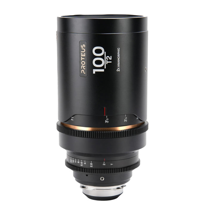 LAOWA LAO0625 Proteus 2X Anamorphic 100mm T2(フレアカラー：アンバー/フィート表記/EFマウント/PLマウント)