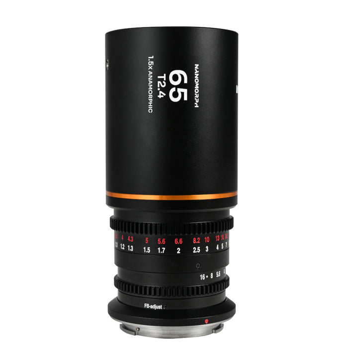 LAOWA LAO0510 Nanomorph 65mm T2.4 1.5x Cine(フレアカラー：アンバー/ソニーEマウント)