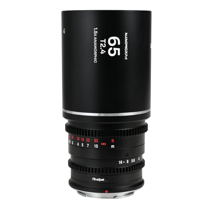 LAOWA LAO0518 Nanomorph 65mm T2.4 1.5x Cine(フレアカラー：シルバー/ソニーEマウント)