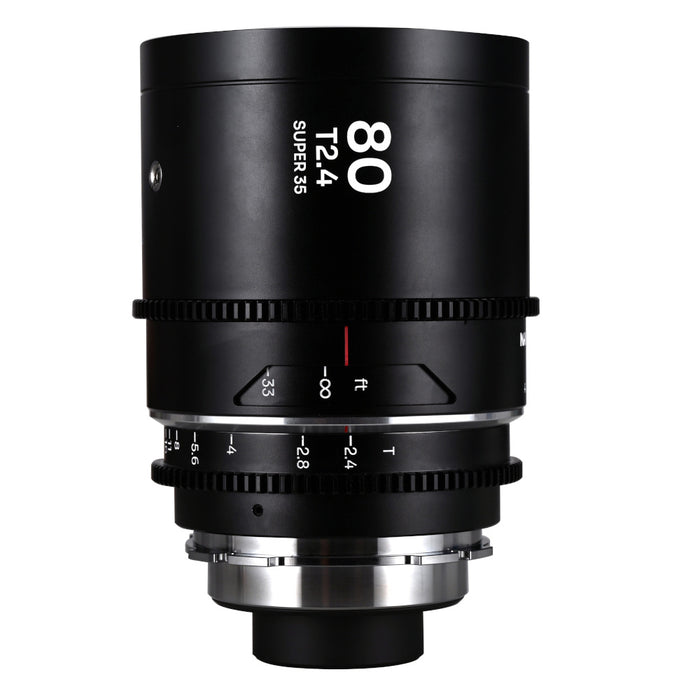 LAOWA LAO0549 Nanomorph 80mm T2.4 1.5x Cine(フレアカラー：シルバー/PLマウント/EFマウント)