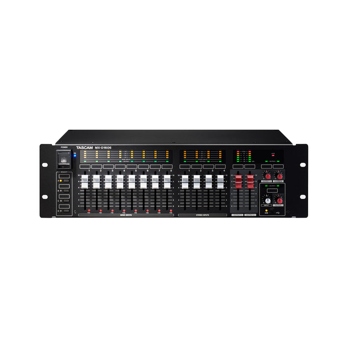 TASCAM MX-D1606 設備用ラックマウントデジタルミキサー