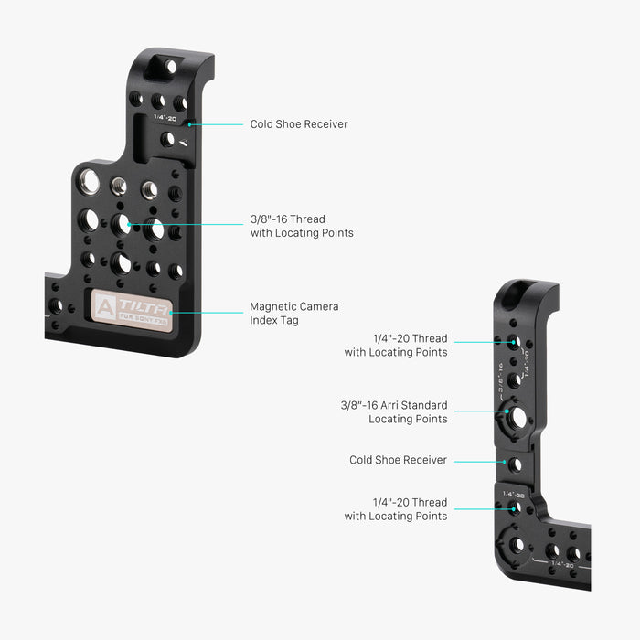 Tilta ES-T20-SMP Side Mounting Plate for Sony FX6
