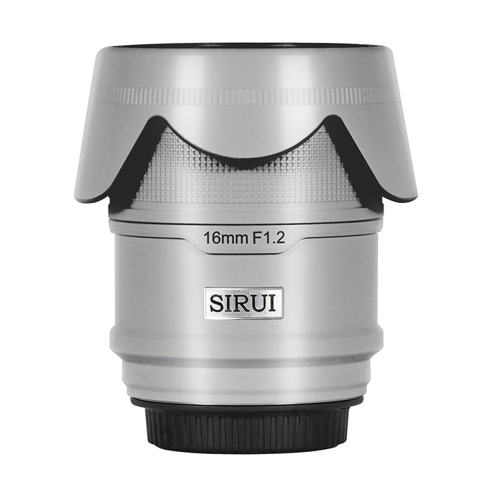 SIRUI 16AS12E-S-JP オートフォーカスレンズ F1.2 APS-C 16mm E/シルバー