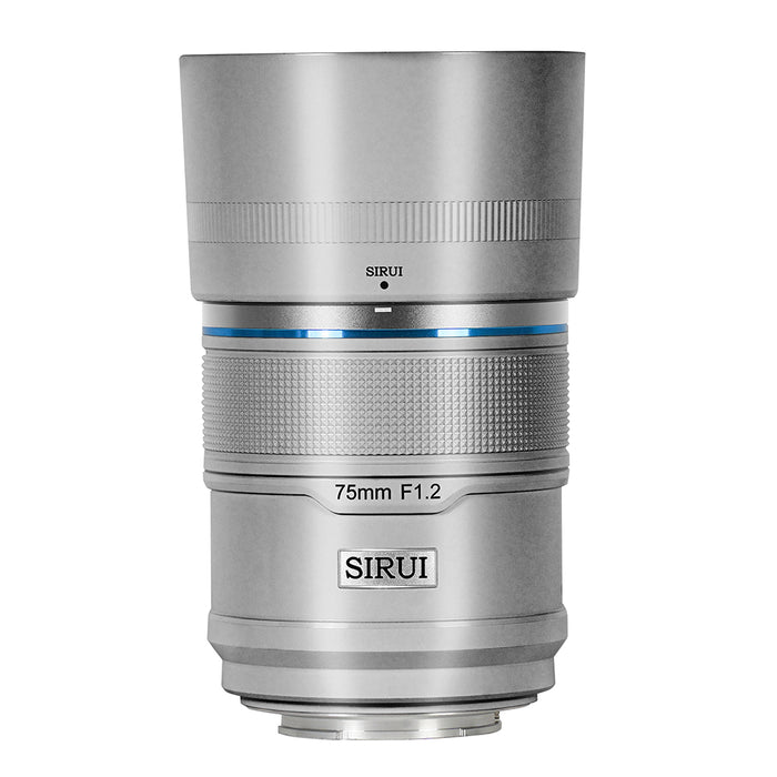 SIRUI 75AS12E-S-JP オートフォーカスレンズ F1.2 APS-C 75mm E/シルバー