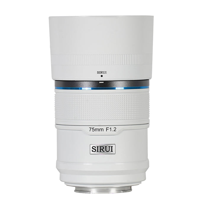 SIRUI 75AS12X-W-JP オートフォーカスレンズ F1.2 APS-C 75mm X/ホワイト