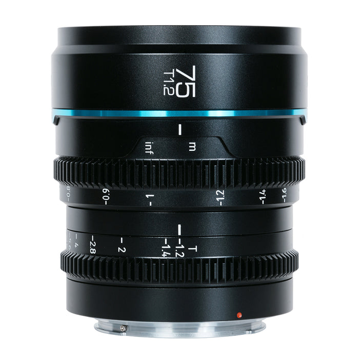 SIRUI MS75E-B-JP シネマレンズ T1.2 APS-C/S35 75mm E/ブラック