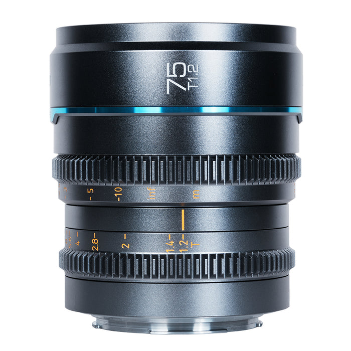 SIRUI MS75L-G-JP シネマレンズ T1.2 APS-C/S35 75mm L/グレー