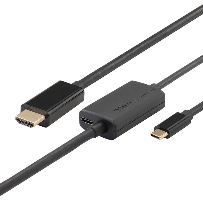 RATOC RS-UCHD4K60-1M USB Type-C to HDMI 変換ケーブル(PD対応) 1m