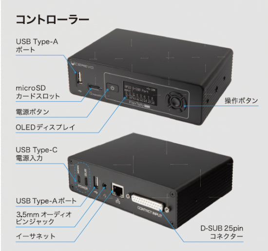 Cerevo CDP-FT02A FlexTally Pro コントローラー単体