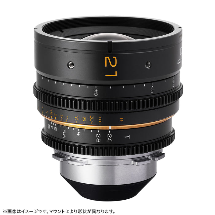 DULENS DL-MP21-EF-B APO MiniPrime 21mm T2.6 シネマレンズ キヤノンEFマウント(ブラック)