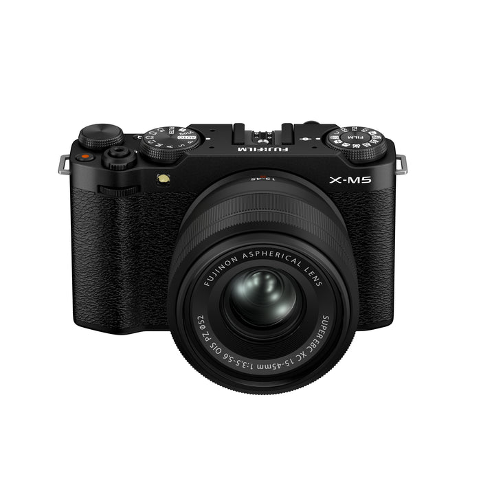 FUJIFILM FX-M5LK-1545-B X-M5 XC15-45mmレンズキット(X-M5 /XC15-45mmF3.5-5.6 OIS PZ/ブラック)