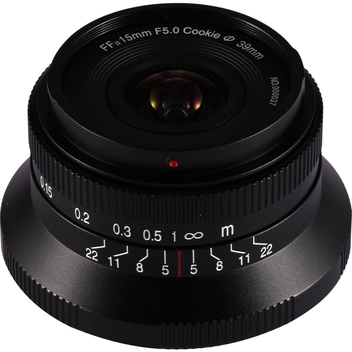 LAOWA LAO0680 15mm F5 Cookie FF(自動絞り対応/ブラック/ソニーEマウント)