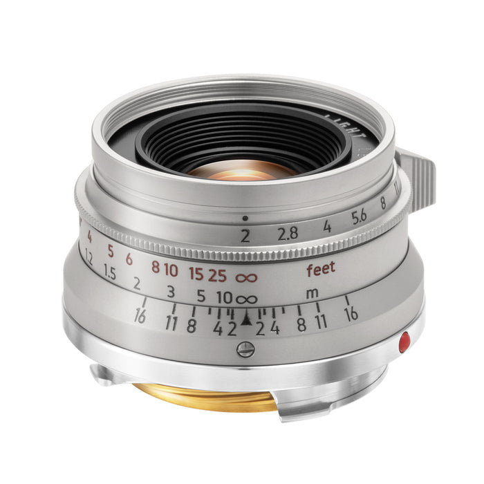 LIGHT LENS LAB LLL-35M (SS)  M 35mm f/2 Stainless Steel Editionセット(UVフィルター&フード付属/ライカMマウント)