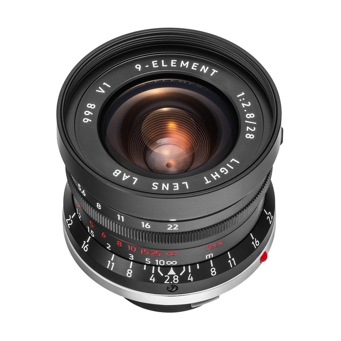 LIGHT LENS LAB LLL-28M-9E(B) M 28mm f/2.8 ライカMマウント ブラックペイント