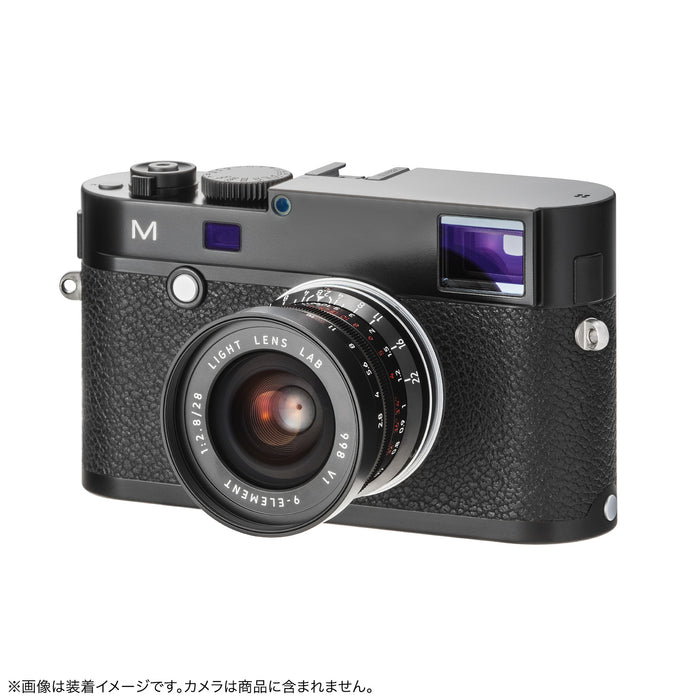 LIGHT LENS LAB LLL-28M-9E(B) M 28mm f/2.8 ライカMマウント ブラックペイント