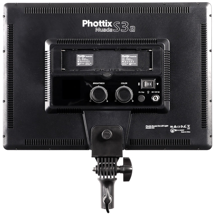 Phottix Nuada S3a LED Light パネル型LEDスタジオライト(Bluetooth機能搭載)