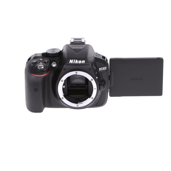 【中古品】Nikon D5300LKP18-55 デジタル一眼レフカメラ D5300 AF-P 18-55 VR レンズキット ブラック