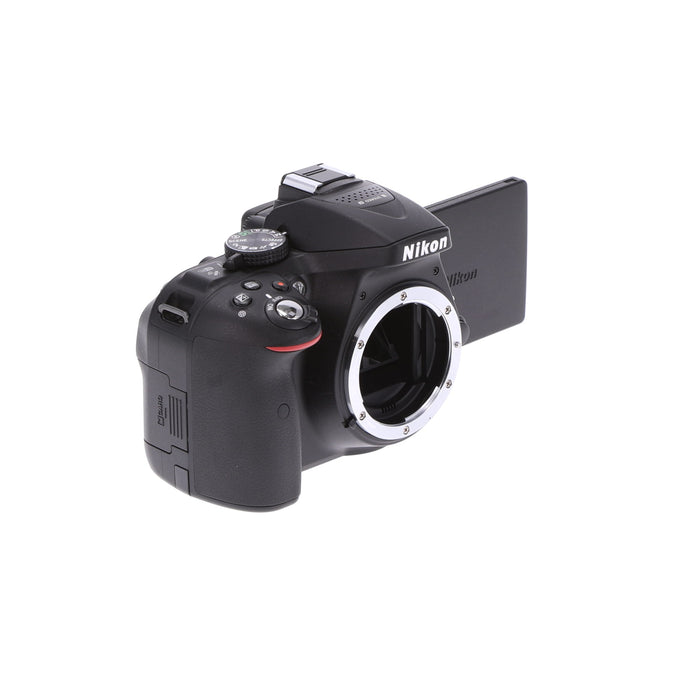 【中古品】Nikon D5300LKP18-55 デジタル一眼レフカメラ D5300 AF-P 18-55 VR レンズキット ブラック