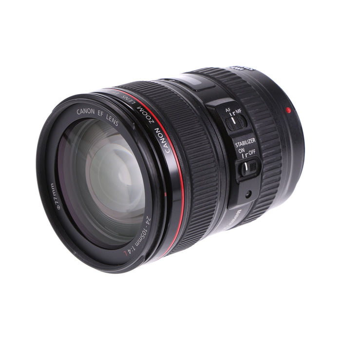中古品】Canon EF24-10540LIS 標準ズームレンズ EF24-105mm F4L IS USM ...