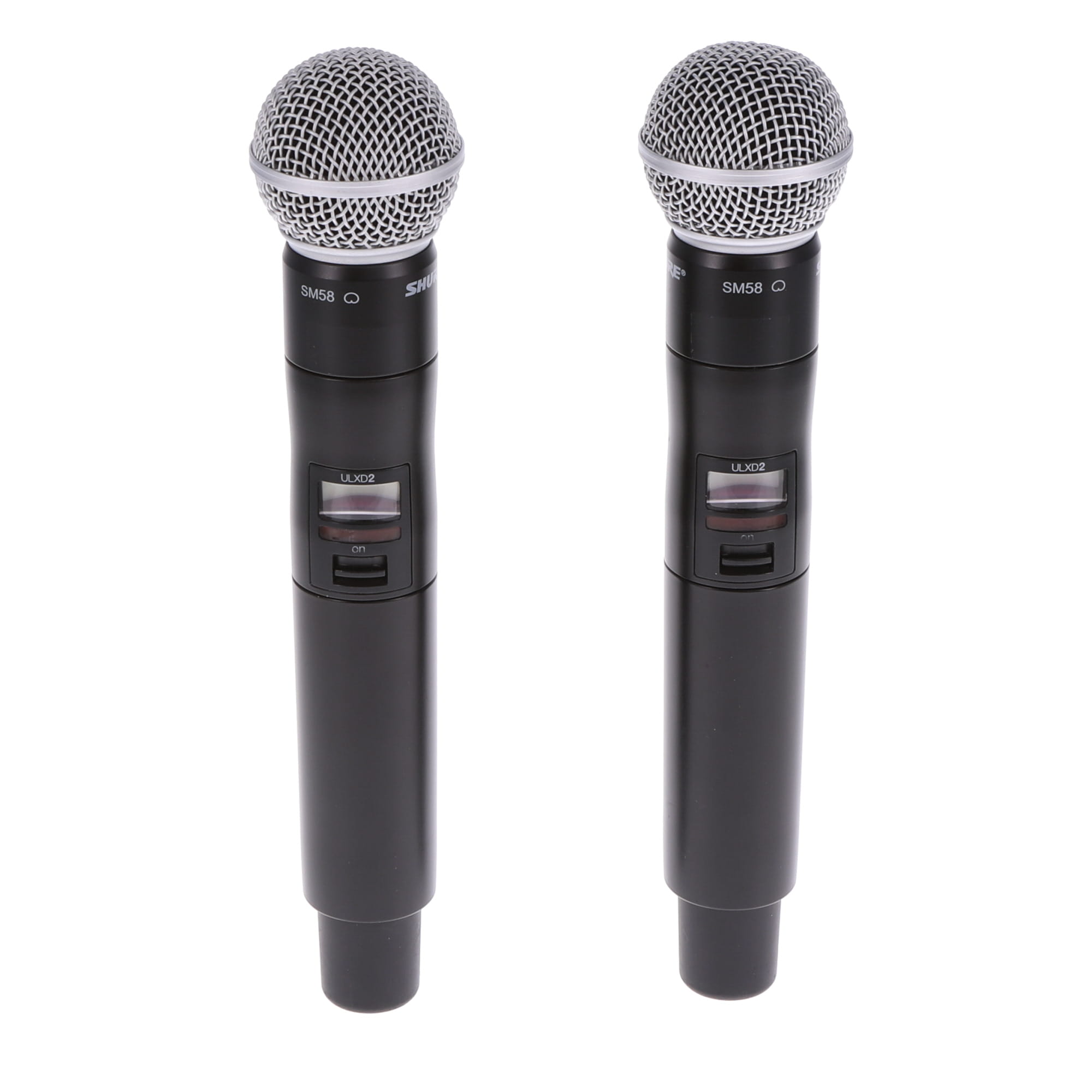 中古品】SHURE ULXD2/SM58-JB ×2 ULX-D ハンドヘルド型送信機(SM58、B