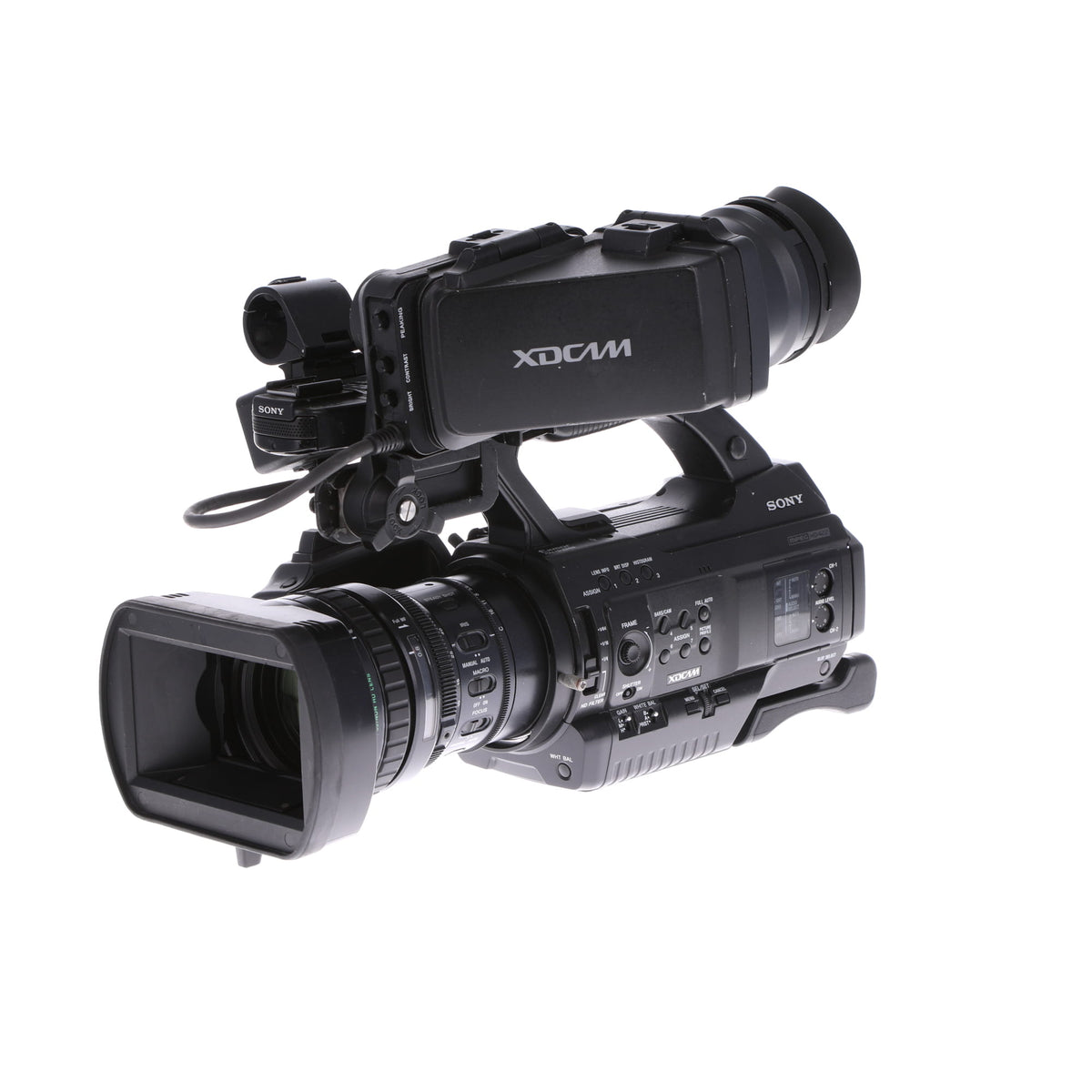 【中古品】SONY PMW-300K1 XDCAMメモリーカムコーダー(14倍ズームレンズ付属)