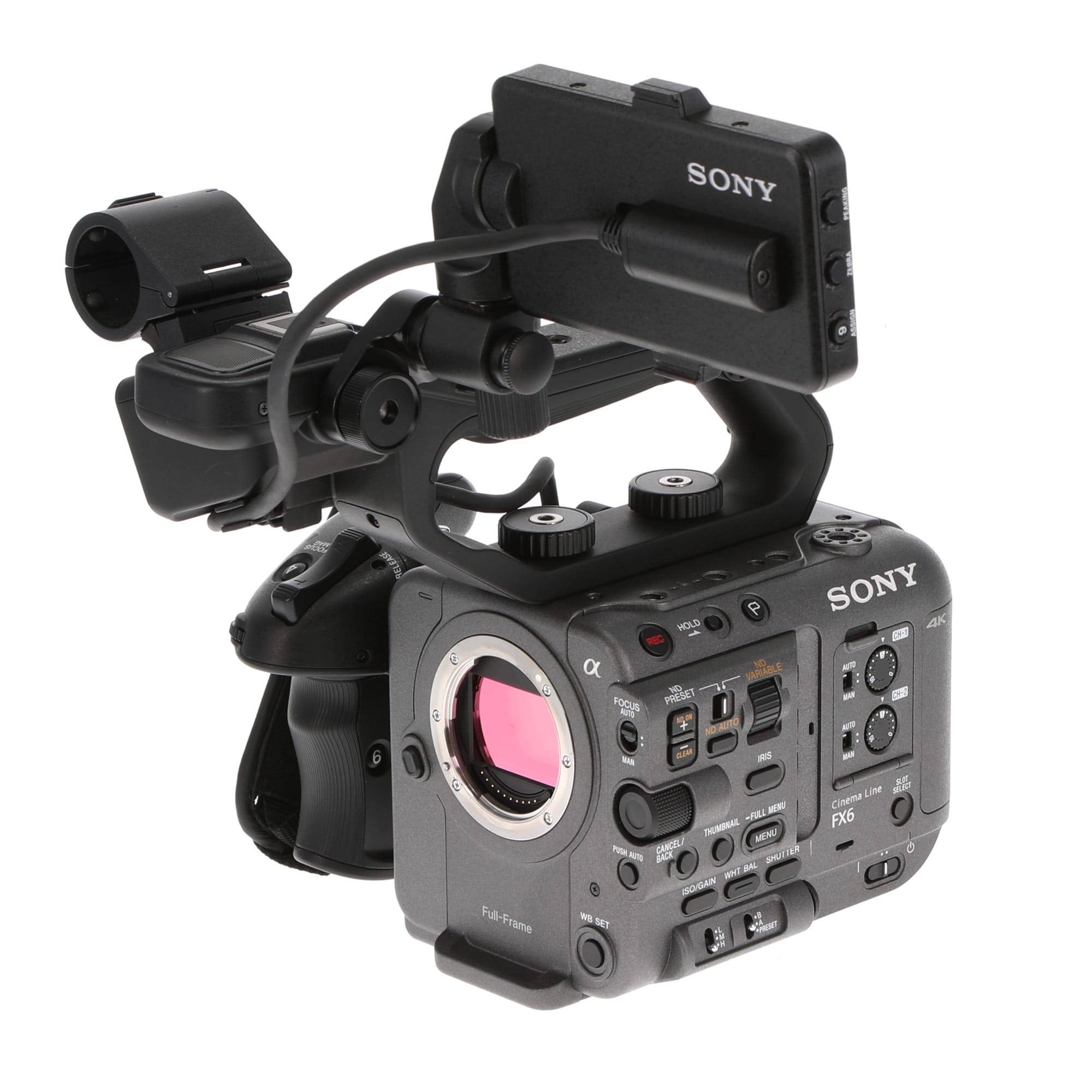中古品】SONY ILME-FX6V CinemaLineカメラ FX6(ボディのみ) - 業務用