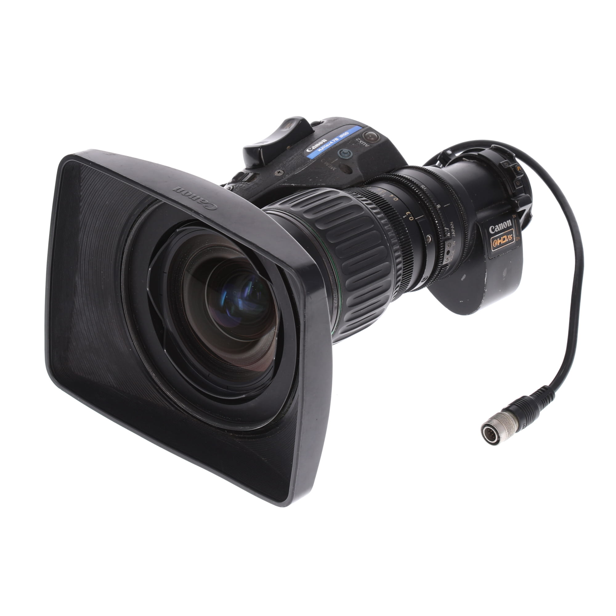 【中古品】Canon HJ11e×4.7B IRSD 放送用2/3型11倍HDショートズームレンズ(ジャンク品)