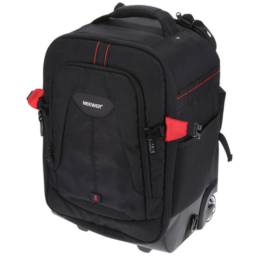 中古品】NEEWER 10090011 2-in-1 Rolling Camera Backpack Trolley