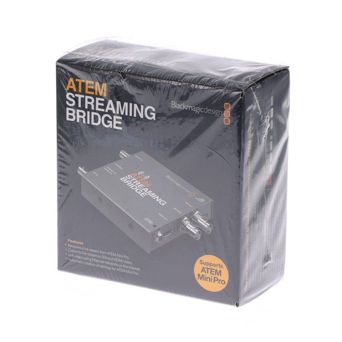 中古品】BlackmagicDesign SWATEMMINISBPR ATEM Streaming Bridge