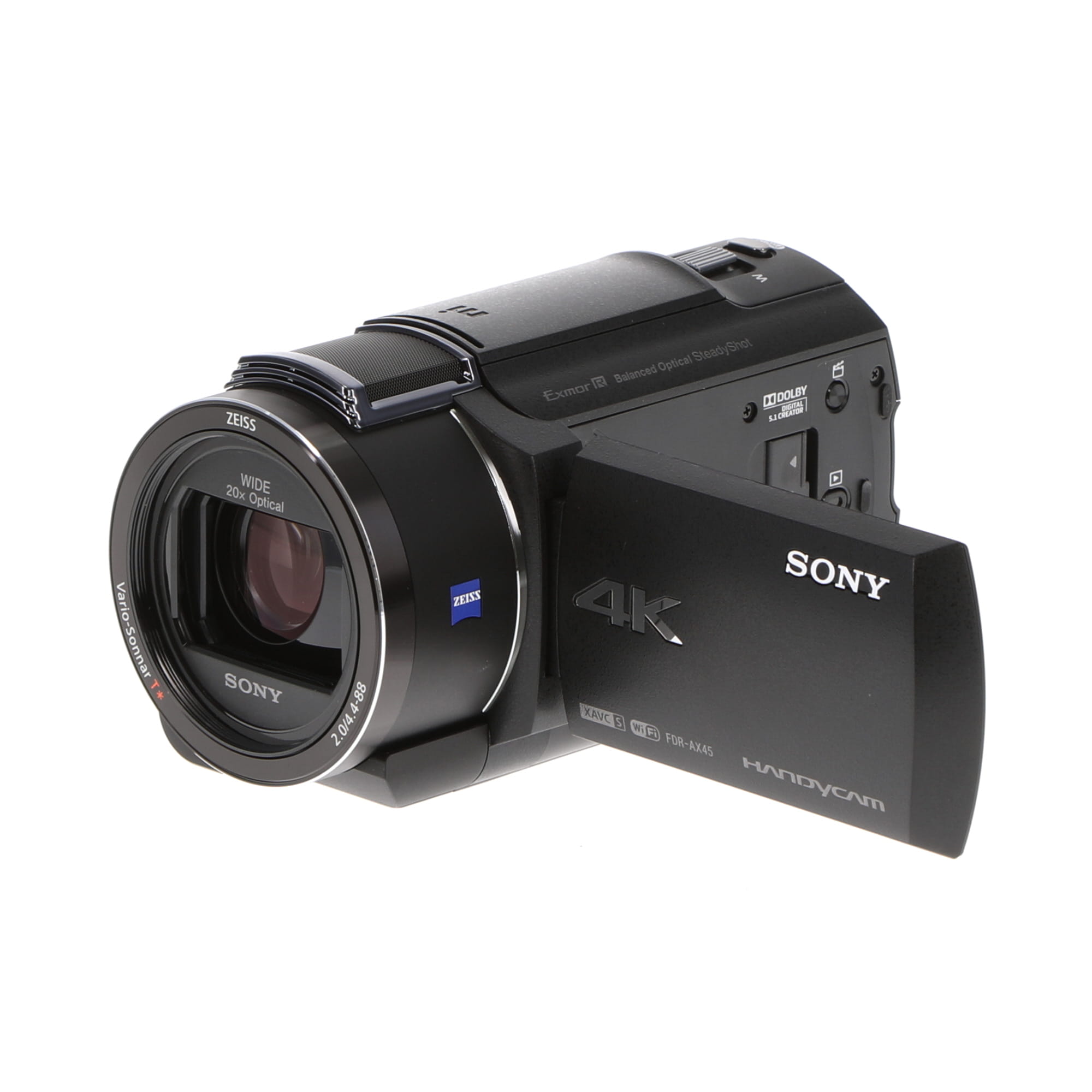 中古品】SONY FDR-AX45A B デジタル4Kビデオカメラレコーダー(ブラック