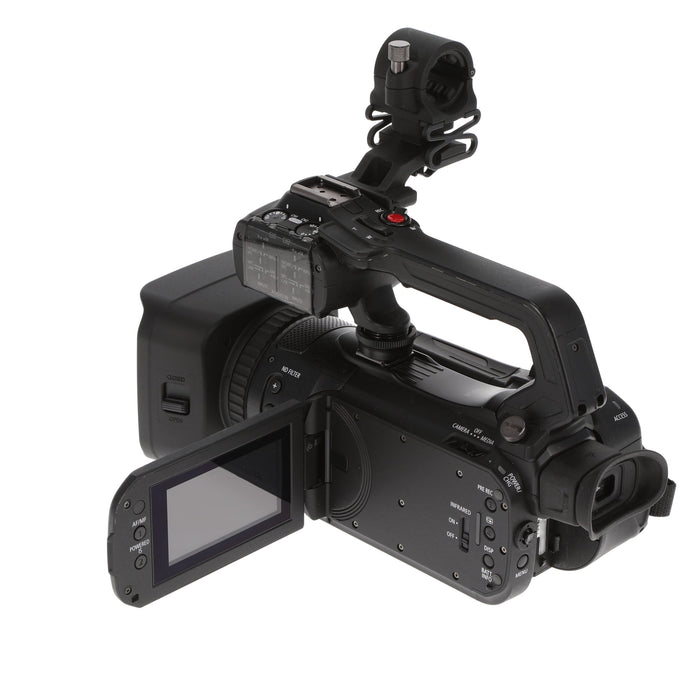 【中古品】Canon XA55 ＋ HDU-3 業務用ビデオカメラ(ハンドルユニット付属)
