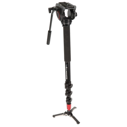 中古品】Manfrotto MVM500A プロフルード ビデオ一脚(雲台付) - 業務用