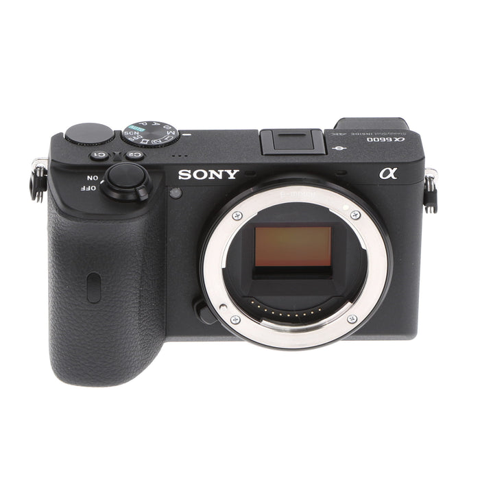【中古品】SONY ILCE-6600 B デジタル一眼カメラ α6600(ボディのみ)