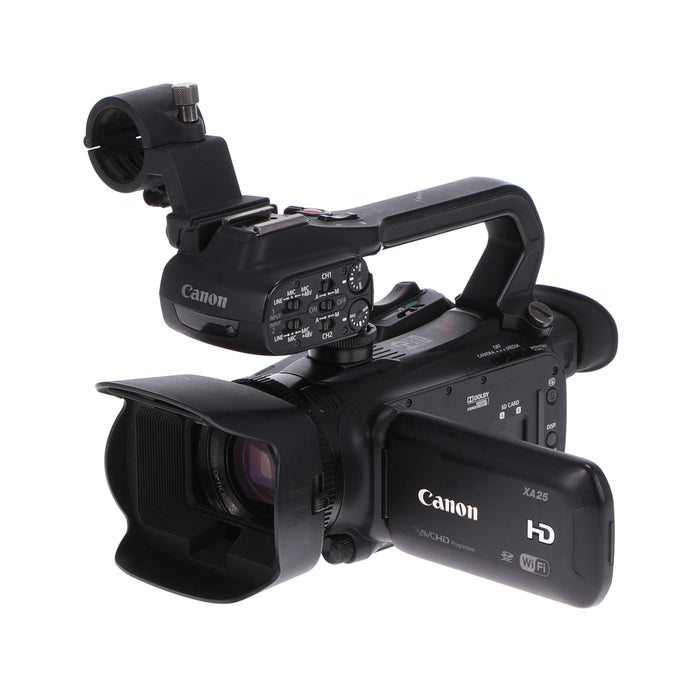 【中古品】Canon XA25 業務用デジタルビデオカメラ(ハンドル付属)