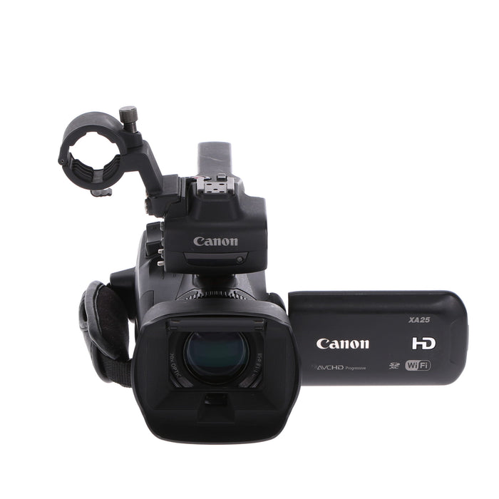 中古品】Canon XA25 業務用デジタルビデオカメラ(ハンドル付属) - 業務