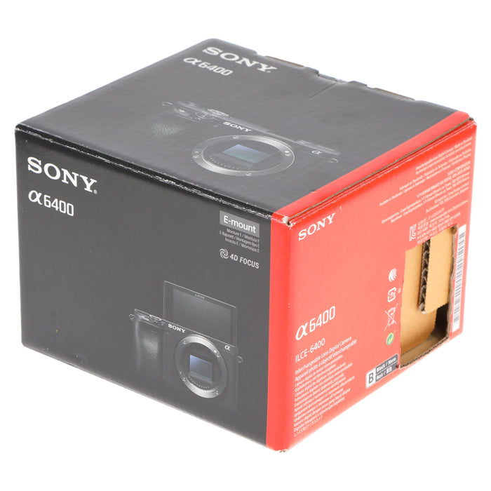 【中古品】SONY ILCE-6400 デジタル一眼カメラ α6400(ボディのみ)
