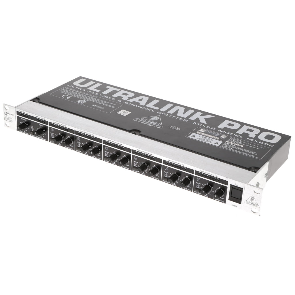 BEHRINGER ULTRALINK PRO MX882 スプリッターミキサー - luknova.com