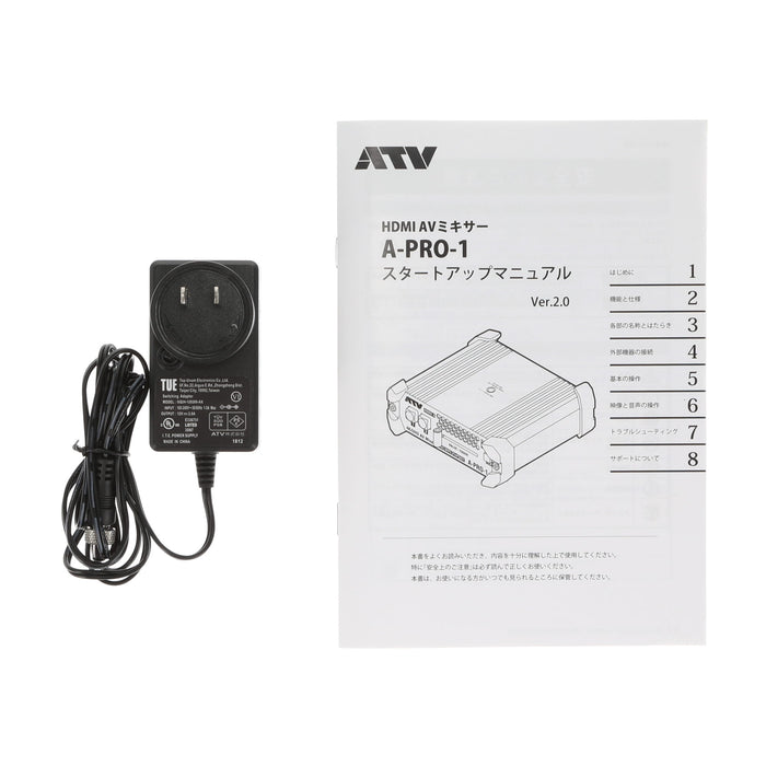 ATV A-PRO-1 Ver.2 AV ビデオミキサー ビデオスイッチャー - その他
