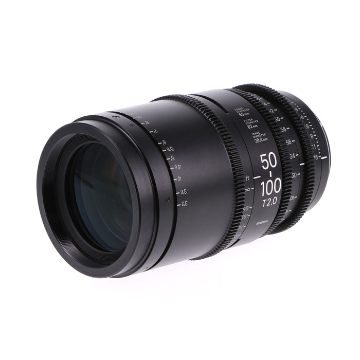 【中古品】SIGMA 933616 High Speed Zoom Line Fully Luminous(50-100mm/T2/EFマウント/フィート表記)