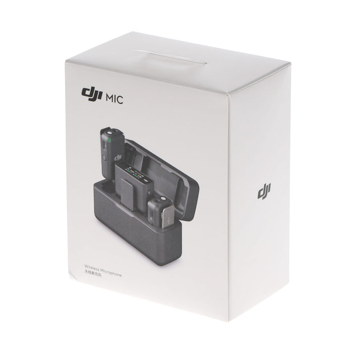 【中古品】DJI MICFCC DJI Mic(トランスミッター×2 ＋ レシーバー×1 ＋ 充電ケース)