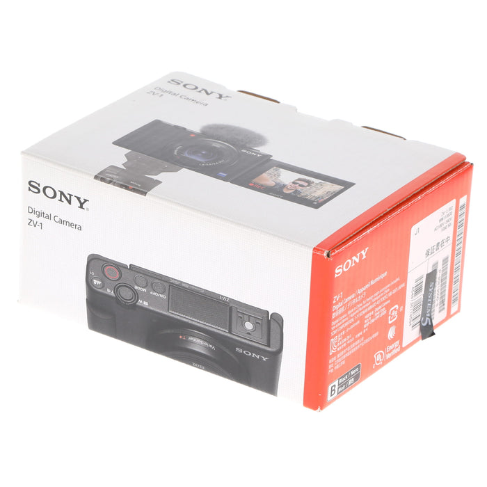 【中古品】SONY ZV-1 デジタルカメラ VLOGCAM(ブラック)