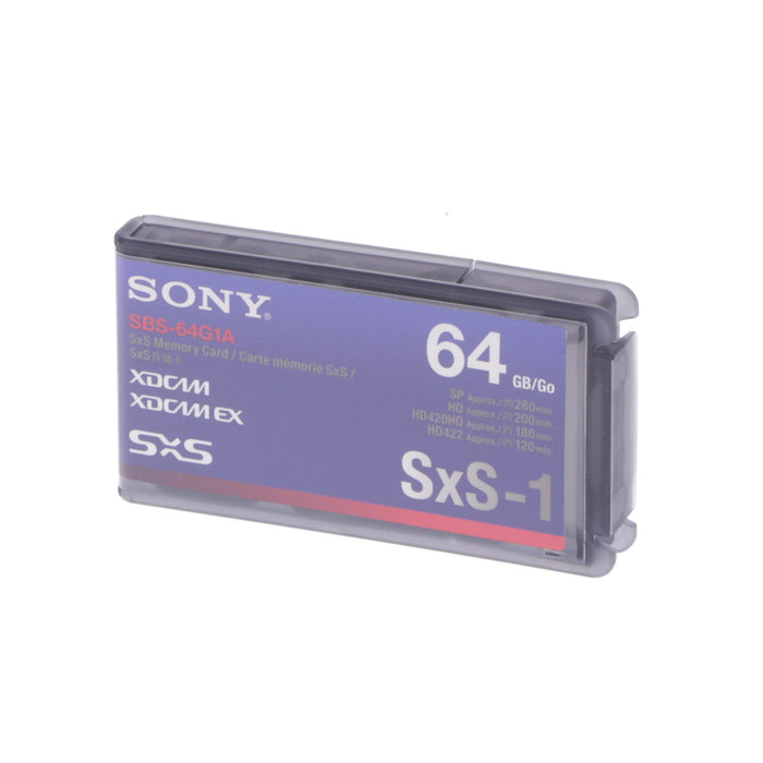 中古品】SONY SBS-64G1A SxS-1メモリーカード 64GB - 業務用撮影・映像 ...