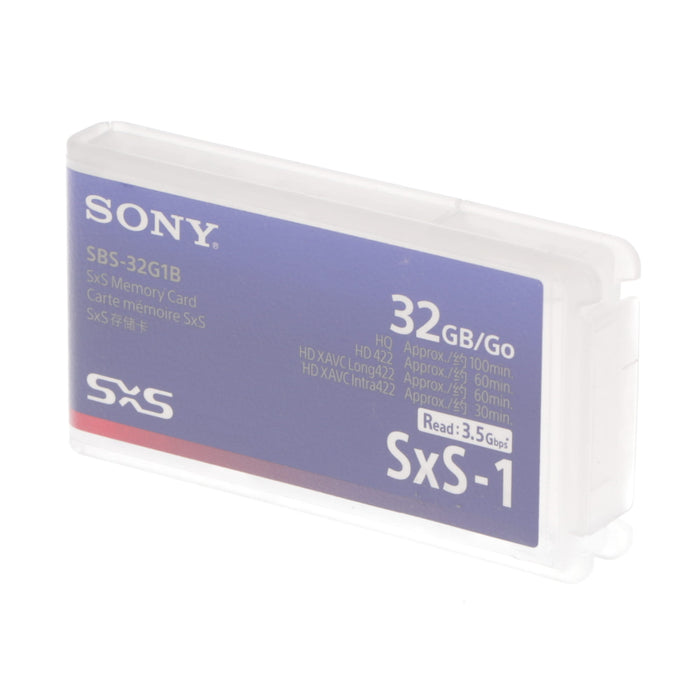 【中古品】SONY SBS-32G1B SxS-1メモリーカード 32GB