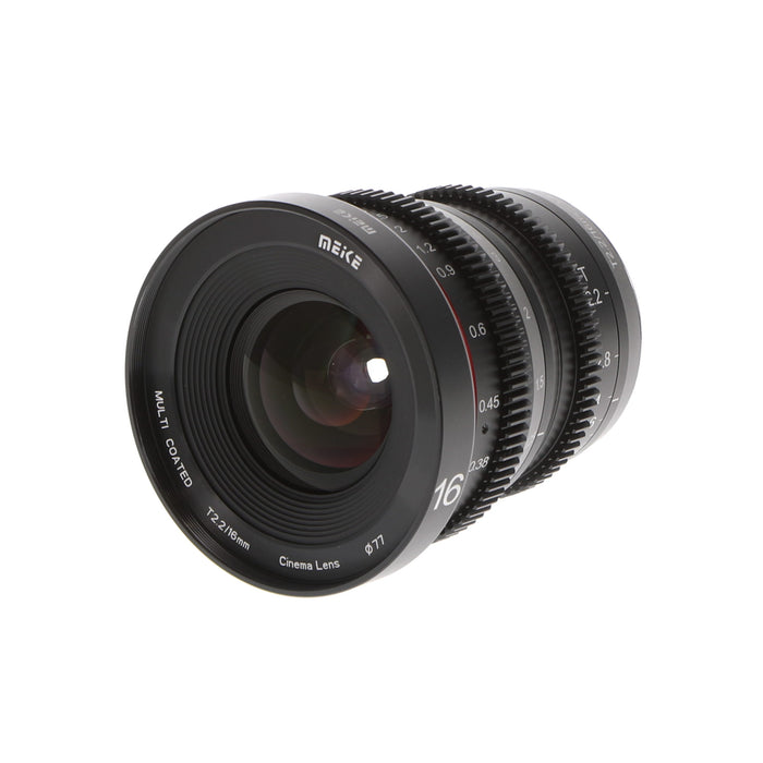 【中古品】Meike 20640001 MK-16mm T2.2-M43