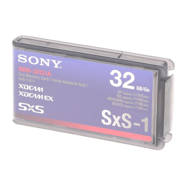 【中古品】SONY SBS-32G1A SxS-1メモリーカード 32GB