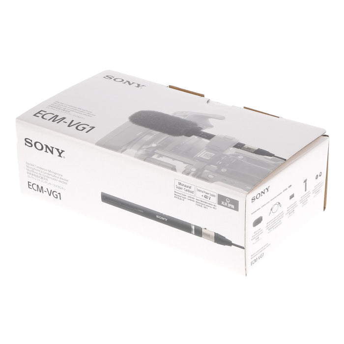 中古品】SONY ECM-VG1 エレクトレットコンデンサーマイクロホン - 業務