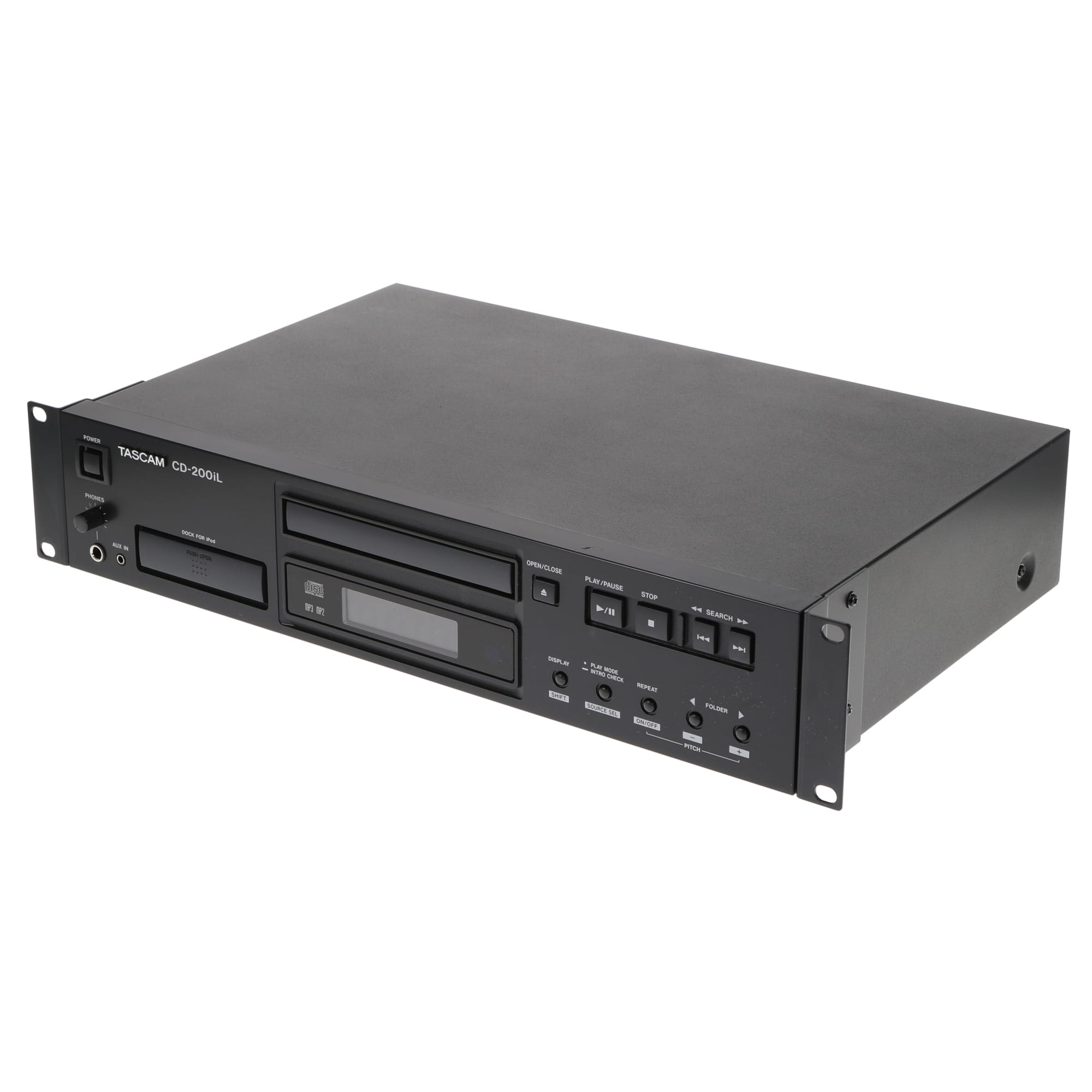 【中古品】TASCAM CD-200iL 30ピン/Lightning両対応ドック搭載業務用CDプレーヤー - 業務用撮影・映像・音響・ドローン専門店  システムファイブ