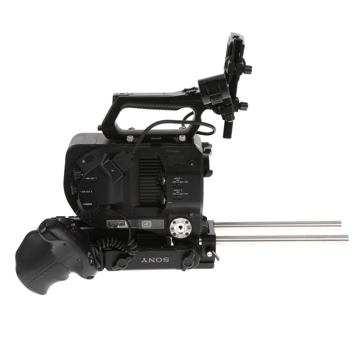 【秋セール2024】【中古品】SONY PXW-FS7M2 ＋ VCT-FS7 XDCAMメモリーカムコーダー(ボディのみ)(ライトウェイトロッドサポート付属)