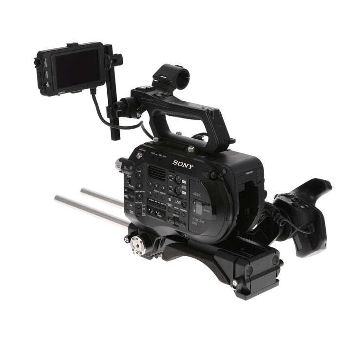 【中古品】SONY PXW-FS7M2 ＋ VCT-FS7 XDCAMメモリーカムコーダー(ボディのみ)(ライトウェイトロッドサポート付属)